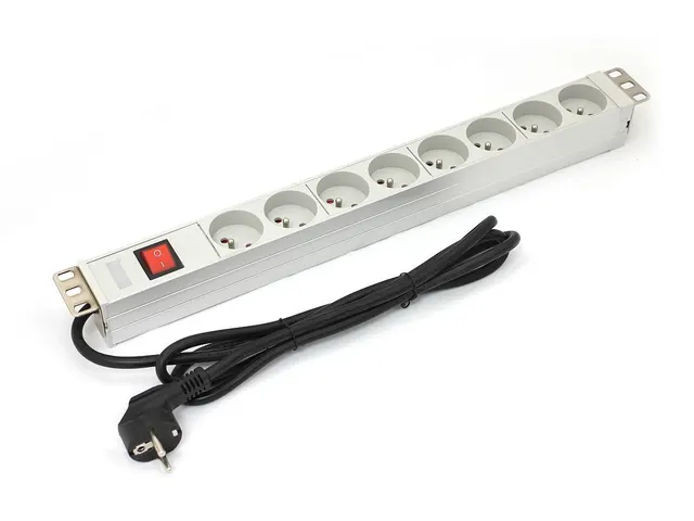 Listwa zasilająca DIGITUS 19", 1U, 8 gniazd, 16A, 1,8m