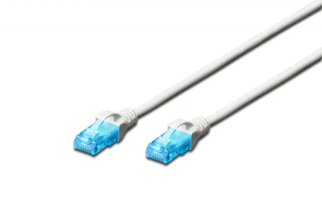 Patchcord DIGITUS UTP kat. 5e 3m PVC biały
