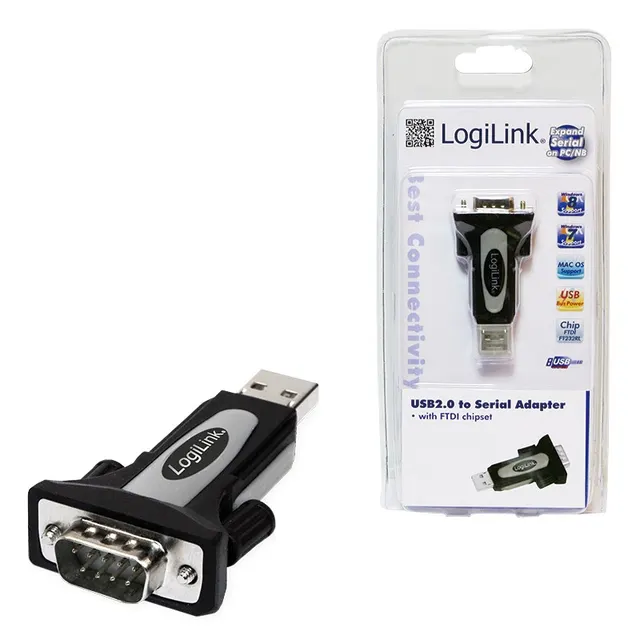 Adapter USB 2.0 LogiLink AU0034 > RS232