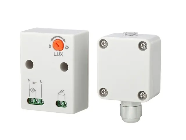 Czujnik zmierzchowy Maclean MCE35 z zewnętrzną sondą max 3450W