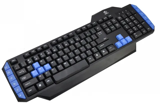 Klawiatura przewodowa Rebeltec WARRIOR Gaming USB czarna