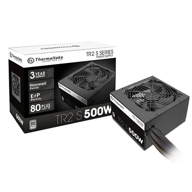 Zasilacz TR2 S Black 500W (80+ 230V EU, 2xPEG, 120mm, Single Rail)
