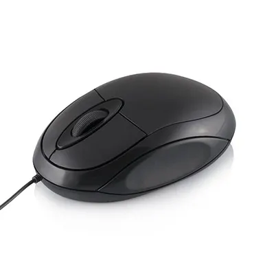 Mysz przewodowa LOGIC LM-11 optyczna czarna