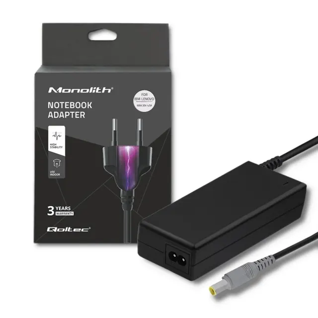 Zasilacz sieciowy Qoltec do IBM Lenovo 90W 20V 4,5A 7,9*5,5