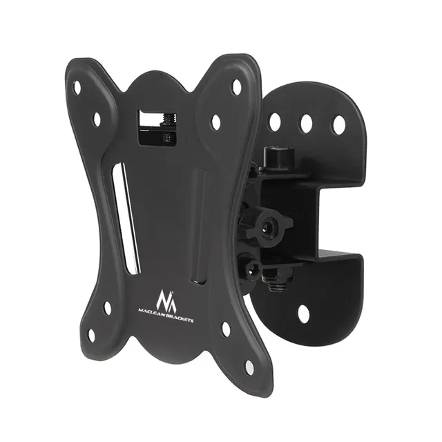 Uchwyt do telewizora lub monitora Maclean MC-670 13-27" 20kg czarny max VESA 100x100