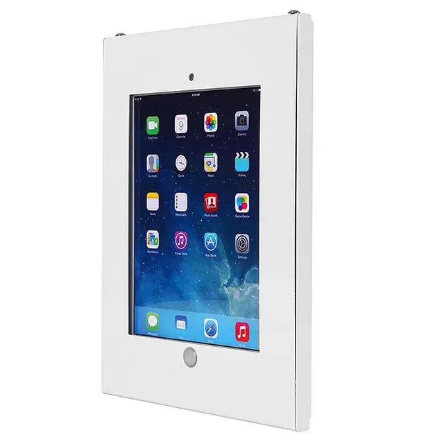 Uchwyt uniwersalny reklamowy Maclean MC-676 do iPad 2/3/4/Air/Air2 metalowa obudowa zabezpieczenie przeciwkradzieżowe mocowanie naścienne