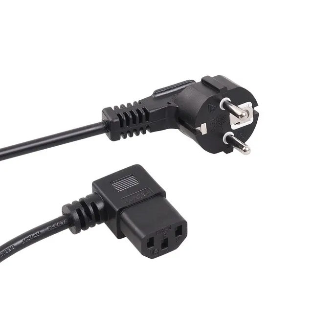 Kabel zasilający kątowy Maclean MCTV-804 3 pin 5m wtyk EU