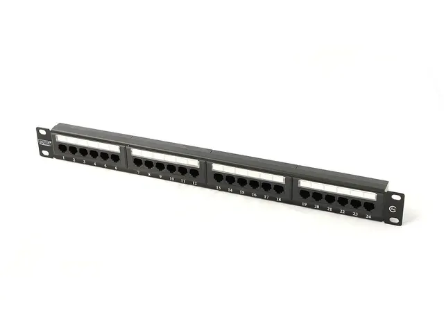 Patch panel DIGITUS 19" 24x RJ45 UTP kat. 5e 1U (DN-91524U-1)