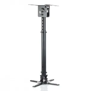 Uchwyt podwieszany 45-76cm do projektora P-107B 15KG Czarny