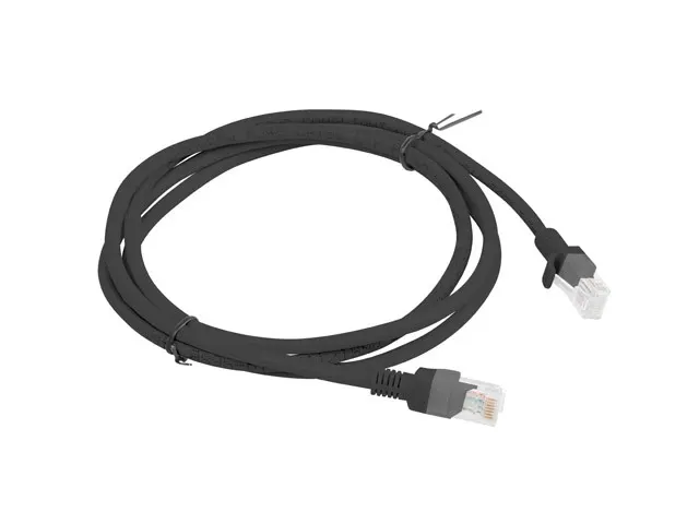 Patchcord Lanberg UTP kat.6 1,5m czarny