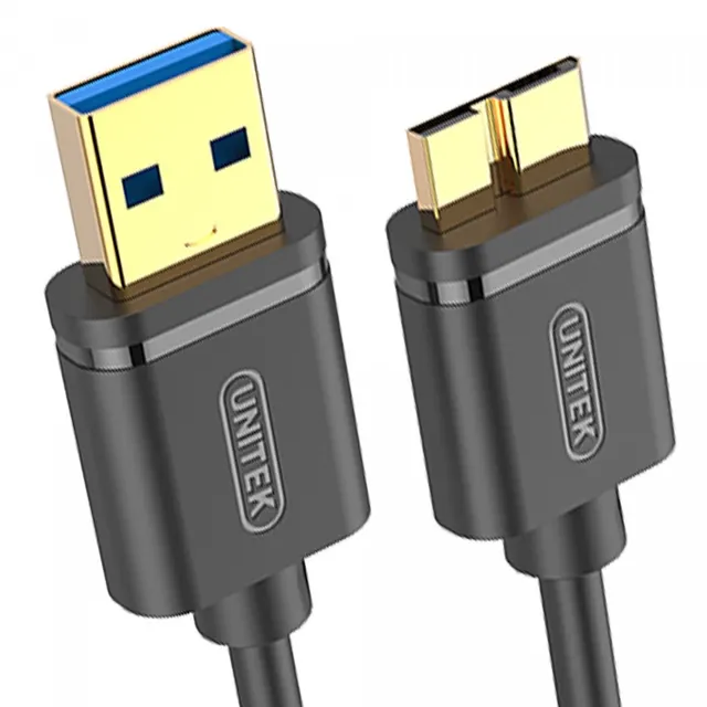 Kabel USB Unitek Y-C461GBK USB 3.0 microB/USB M/M 1m
