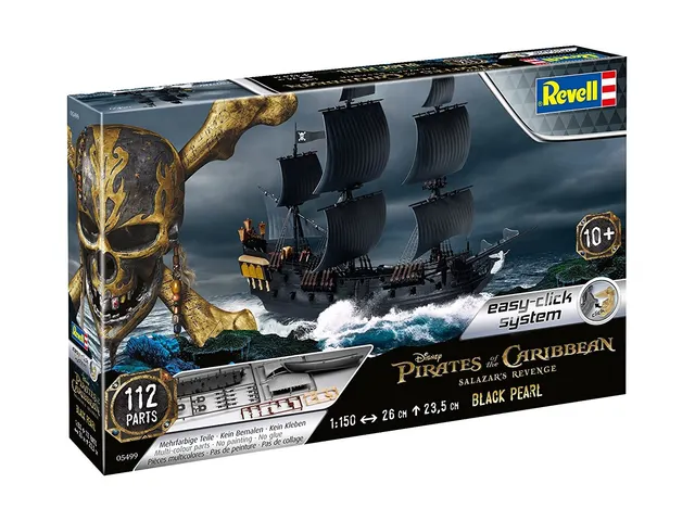 Model plastikowy Black Pearl 1/150