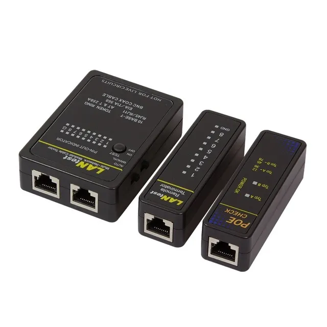 Tester kabli sieciowych LogiLink WZ0015P z programatorem PoE