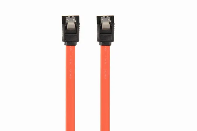 Kabel Serial ATA metalowy zatrzask 30cm