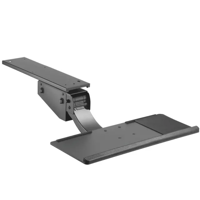 Uchwyt na klawiaturę podbiurkowy regulowany Maclean MC-795 do pracy stojąco - siedzącej max zmiana 34cm