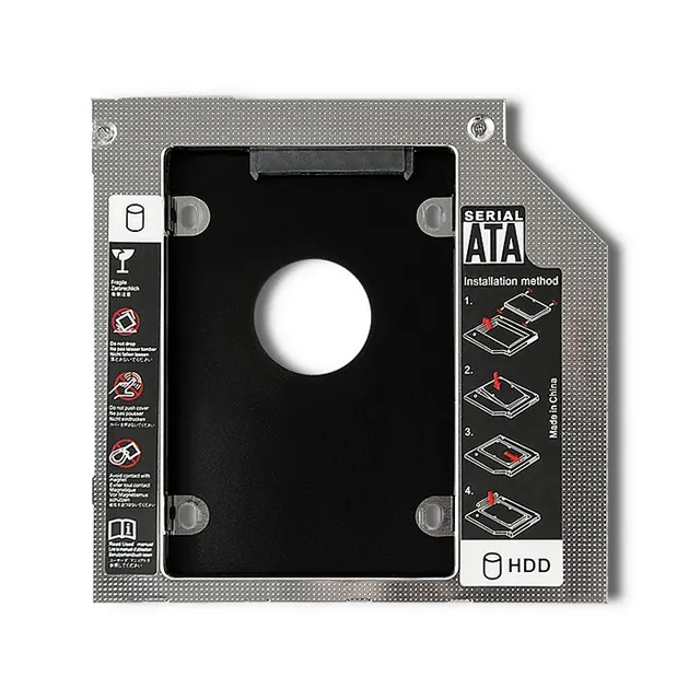 Kieszeń Qoltec na drugi dysk 2.5 HDD, 9.5 mm