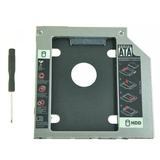 Kieszeń Qoltec na drugi dysk 2.5 HDD, 12.7 mm