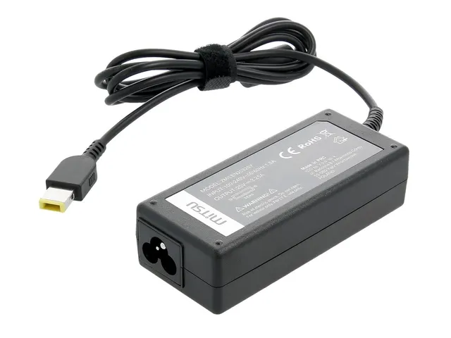 Zasilacz sieciowy Mitsu 20V 3.25A (prostokątny 11.0x4.5 pin - Yoga) 65W do notebooka Lenovo
