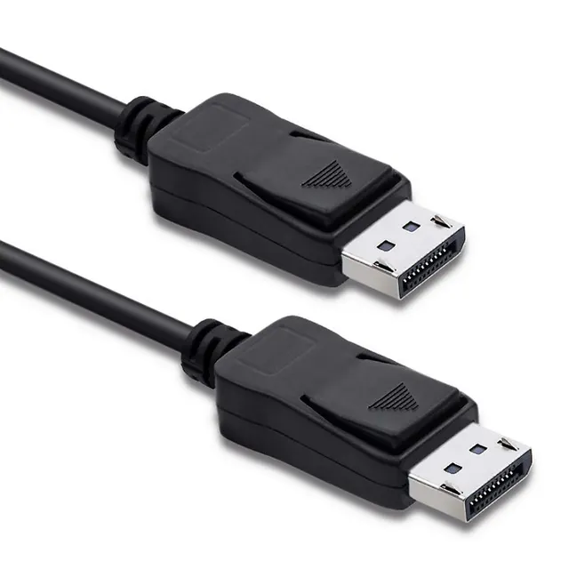 Kabel DisplayPort v1.4 Qoltec męski / DisplayPort v1.4 męski, 2m