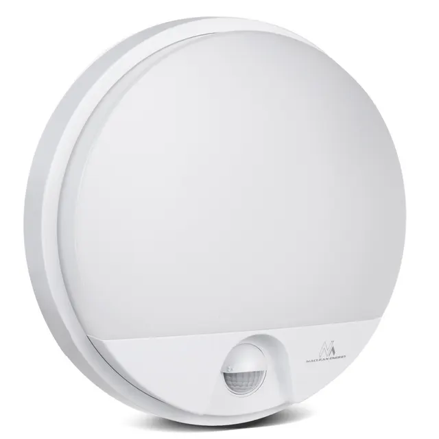 Lampa LED Maclean MCE291 W z czujnikiem ruchu na podczerwień 1100lm 15W IP54 biała