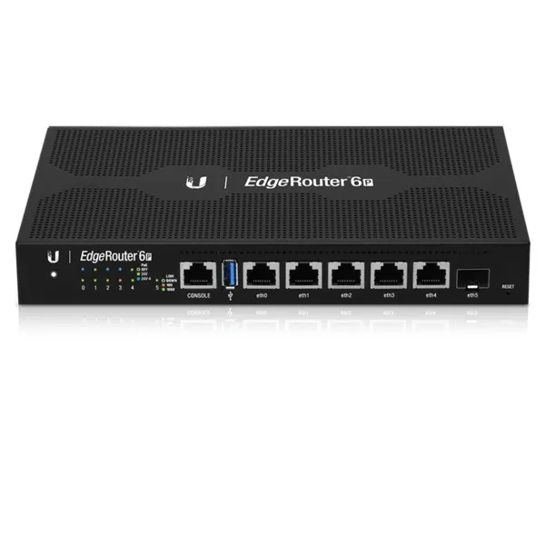Router 5x1GbE 1xSFP PoE ER-6P-EU