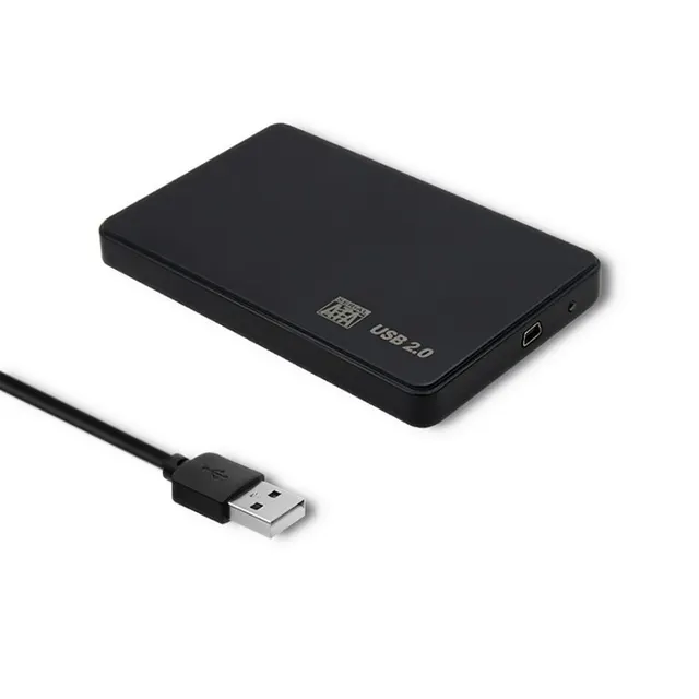 Obudowa Qoltec na dysk HDD/SSD 2.5" SATA3, USB 2.0, Czarna
