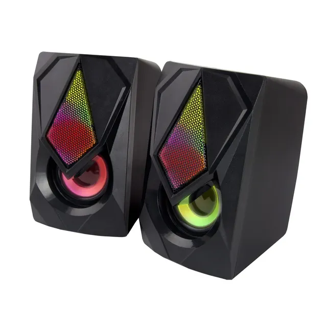 Głośniki 2.0 Esperanza USB LED Rainbow Boogie EGS102