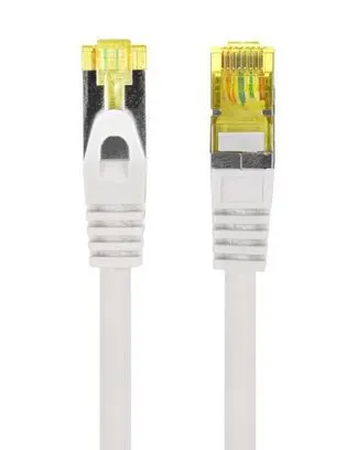 Patchcord Lanberg S/FTP kat.6A 1,5m LSZH CU fluke passed szary
