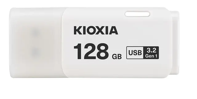 Pendrive KIOXIA U301 128GB USB 3.2 Gen 1 White