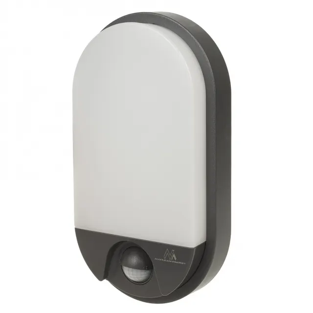 Lampa LED Maclean MCE340 GR 15W czujnik ruchu na podczerwień