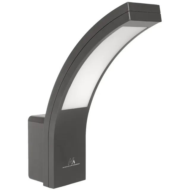 Lampa LED Maclean MCE343 GR ścienna zewnętrzna elewacyjna