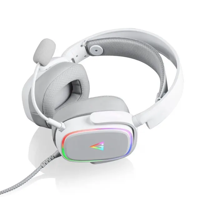 Słuchawki z mikrofonem Modecom MC-899 PROMETHEUS Gaming, białe