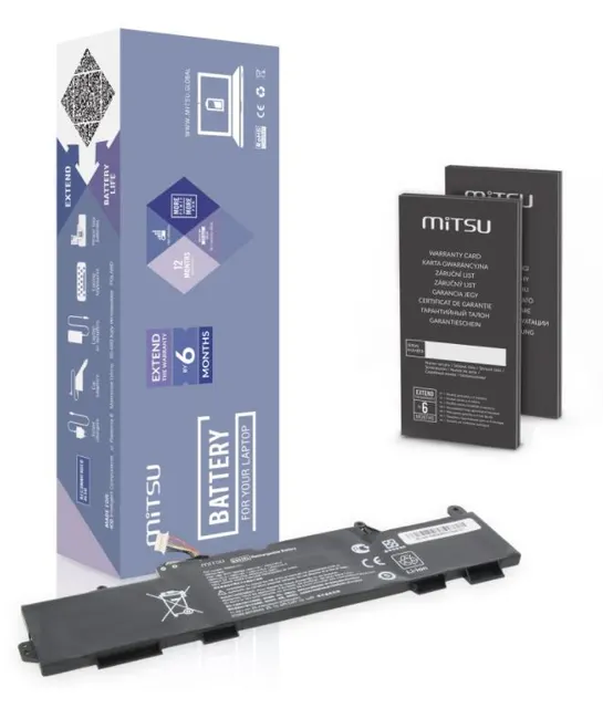 Bateria Mitsu do notebooka HP EliteBook 735, 745, 840 G5 (11.55V) (2200 mAh)