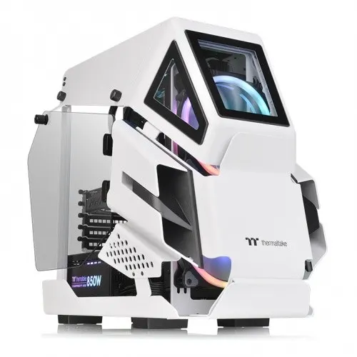obudowa - AH T200 Tempered Glass - Snow