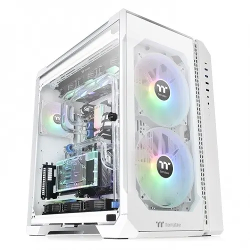 obudowa - View 51 ARGB Tempered Glass - Snow