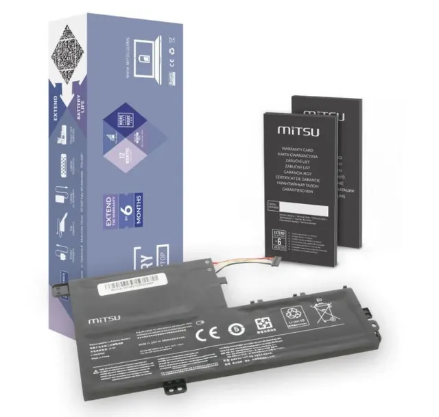 Bateria Mitsu do notebooka Lenovo Flex 4 1470 (11.25V) (3600 mAh)