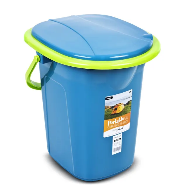 Toaleta turystyczna GB320BL morski-limonka