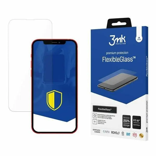 Szkło hybrydowe do Apple iPhone 13/13 Pro - 3mk FlexibleGlass