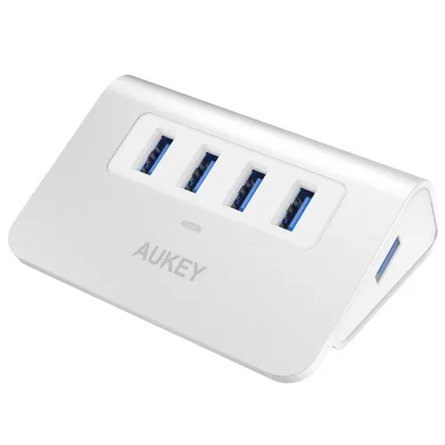 CB-H5 HUB USB aluminiowy HUB USB-A, 4xUSB 3.0, 5Gbps