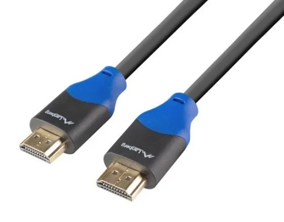 Kabel HDMI Lanberg M/M v2.0 4K pełna miedź 3m czarny Box