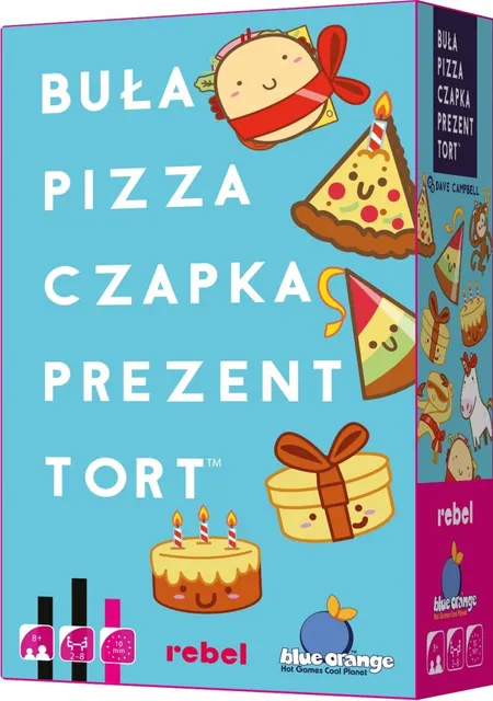 Gra Buła, Pizza, Czapka, Prezent, Tort