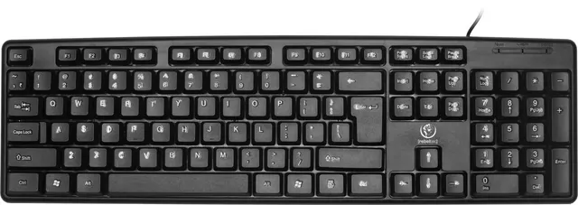 Klawiatura przewodowa Rebeltec UNO USB czarna