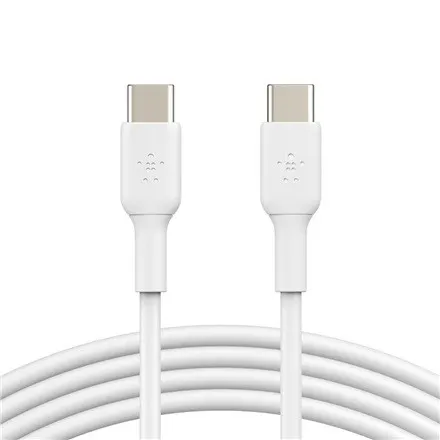 Kabel Booster Charge USB-C/USB-C PVC 2m, biały