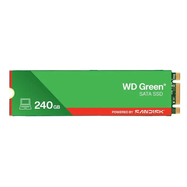 WD Green™ SATA SSD M.2 2280 POWERED BY SANDISK 240 GB