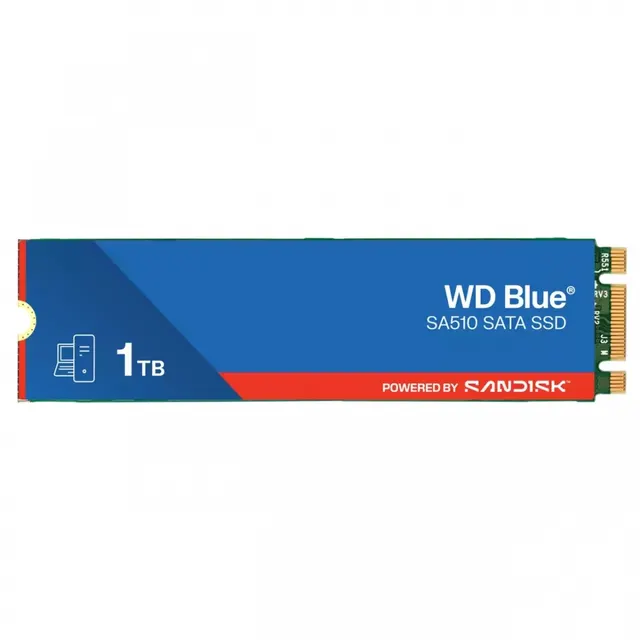 WD Blue™ SA510 SATA SSD M.2 2280 POWERED BY SANDISK 1 TB