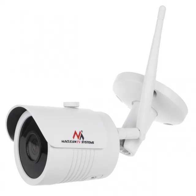 Kamera sieciowa IP Maclean MCTV-516, IPC WiFi 5MPx, zewnętrzna, tubowa, CMOS 1/2.5", H.264/H.265+, Onvif