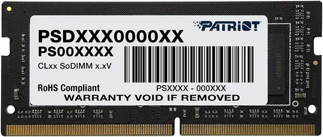 Pamięć SODIMM DDR4 Patriot Signature Line 16GB(1x16GB) 2400 MHz CL17 1,2V