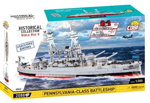 Klocki Pennsylvania - Class Battleship (2in1) - Executive Edition