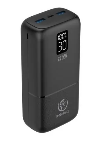 Powerbank Rebeltec P30 LCDPD (30 000mAh 22,5W)