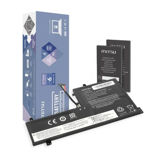 Bateria Mitsu do notebooka Lenovo Legion Y530, Y730, Y740, Y7000, L17C3PG2 (11.55V) (4750 mAh)
